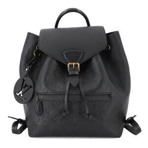 LOUIS VUITTON Monogram Empreinte Montsouris PM Backpack Leather